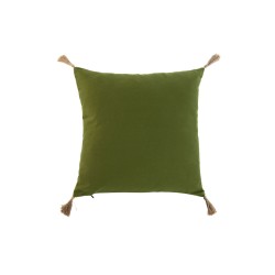 Coussin Home ESPRIT Vert Naturel Boho 45 x 5 x 45 cm