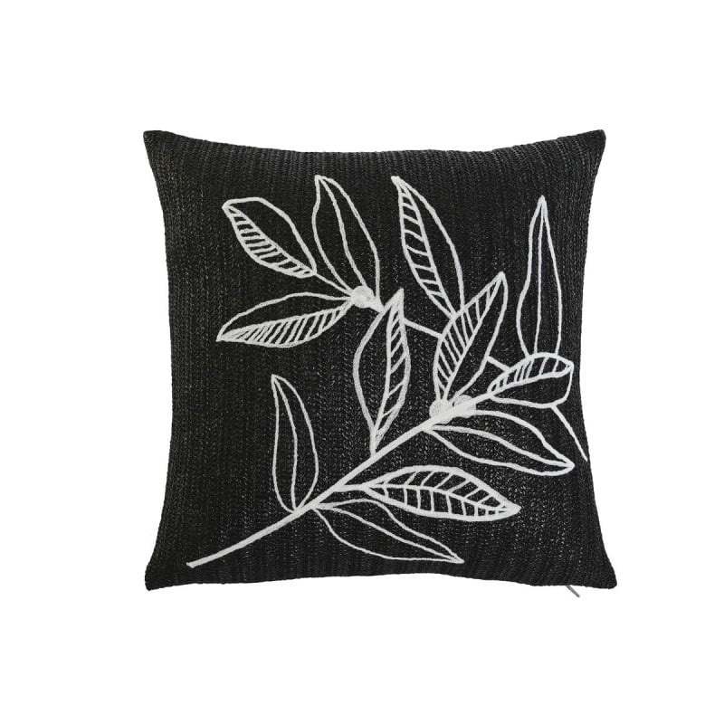 Coussin Home ESPRIT Blanc Noir 42 x 15 x 42 cm