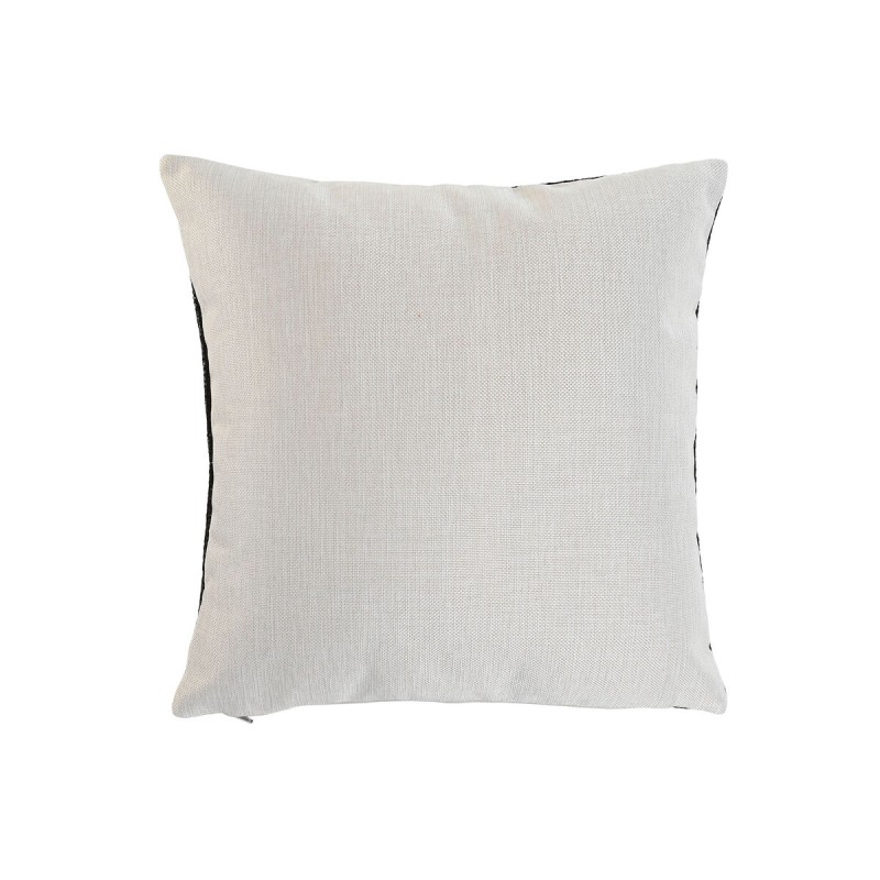 Coussin Home ESPRIT Blanc Noir 42 x 15 x 42 cm