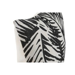 Cushion Home ESPRIT White Black Printed 45 x 15 x 45 cm