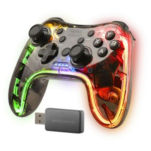 Drahtloser Gaming Controller Mars Gaming MGP24 Durchsichtig