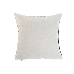 Coussin Home ESPRIT Blanc Noir Palmier 42 x 15 x 42 cm