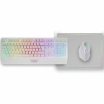 Clavier Mars Gaming MCP124WES Blanc