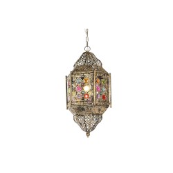 Ceiling Light Home ESPRIT Multicolour Golden Metal 50 W 29 x 26 x 105 cm