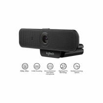 Webcam Logitech 960-001076 Full HD 30 fps Schwarz