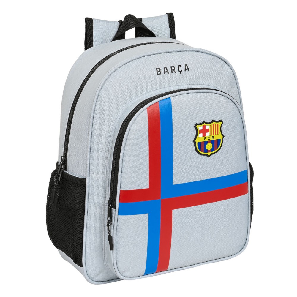 Schulrucksack F.C. Barcelona Grau 32 x 38 x 12 cm