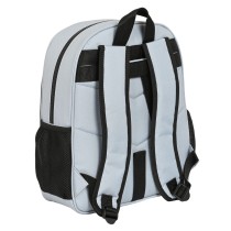 Cartable F.C. Barcelona Gris 32 x 38 x 12 cm