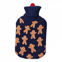 Hot Water Bottle EDM 76781 Black Wool 2 L