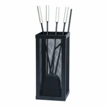 Fireplace Utensils DKD Home Decor Stainless steel (16 x 16 x 50 cm) (4 Pieces)