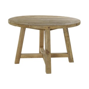 Table de Salle à Manger DKD Home Decor Naturel Pin 120 x 120 x 76 cm