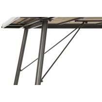 Table de Salle à Manger DKD Home Decor Sapin Naturel Métal Gris clair 161 x 90 x 75 cm