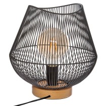 Tischlampe Atmosphera Jena Schwarz Metall 40 W (Ø 28 x 26 cm)