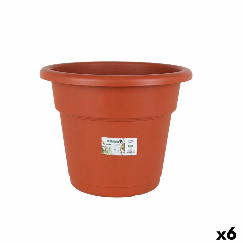 Blumentopf Dem Greentime kreisförmig Braun ø 45 x 36 cm (6 Stück)