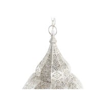 Suspension DKD Home Decor Blanc Doré Fer 50 W 30 x 30 x 65 cm