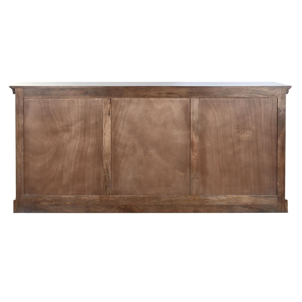 Sideboard DKD Home Decor White Dark brown Mango wood (180 x 46 x 83 cm)