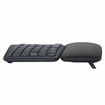 Clavier Logitech Ergo K860 Noir Gris Graphite Espagnol Qwerty