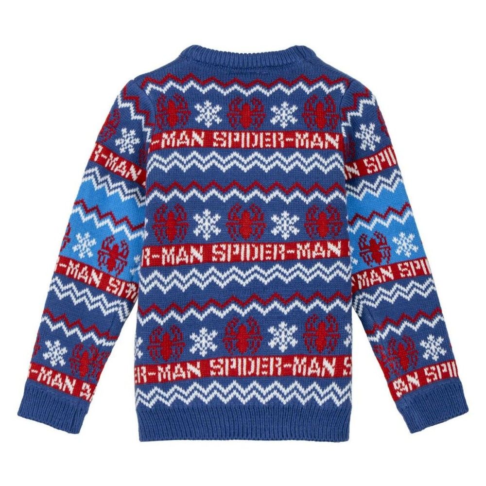 Pull unisex Spider-Man Bleu