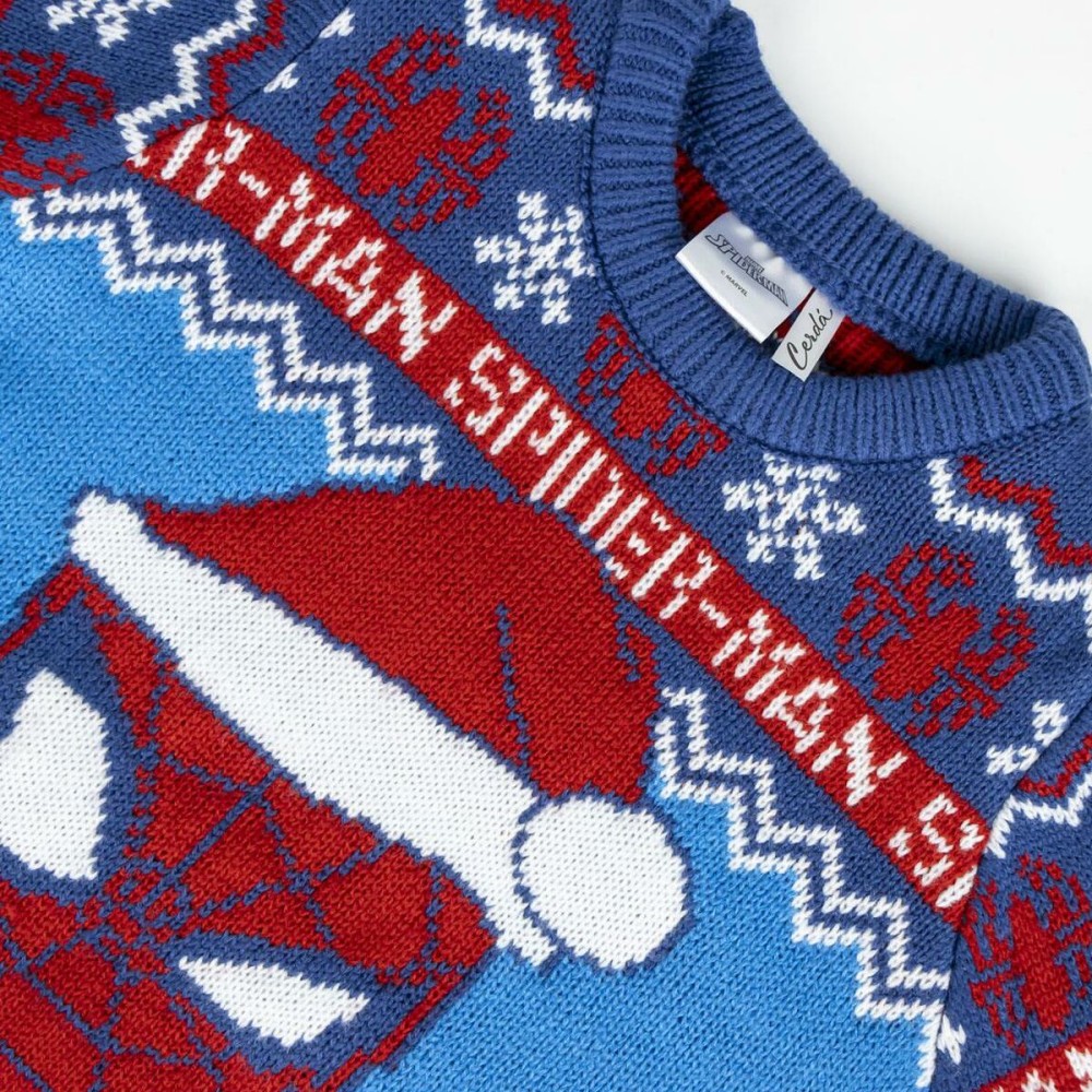 Unisex Pullover Spider-Man Blau