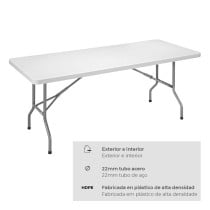 Table Piable EDM Blanc