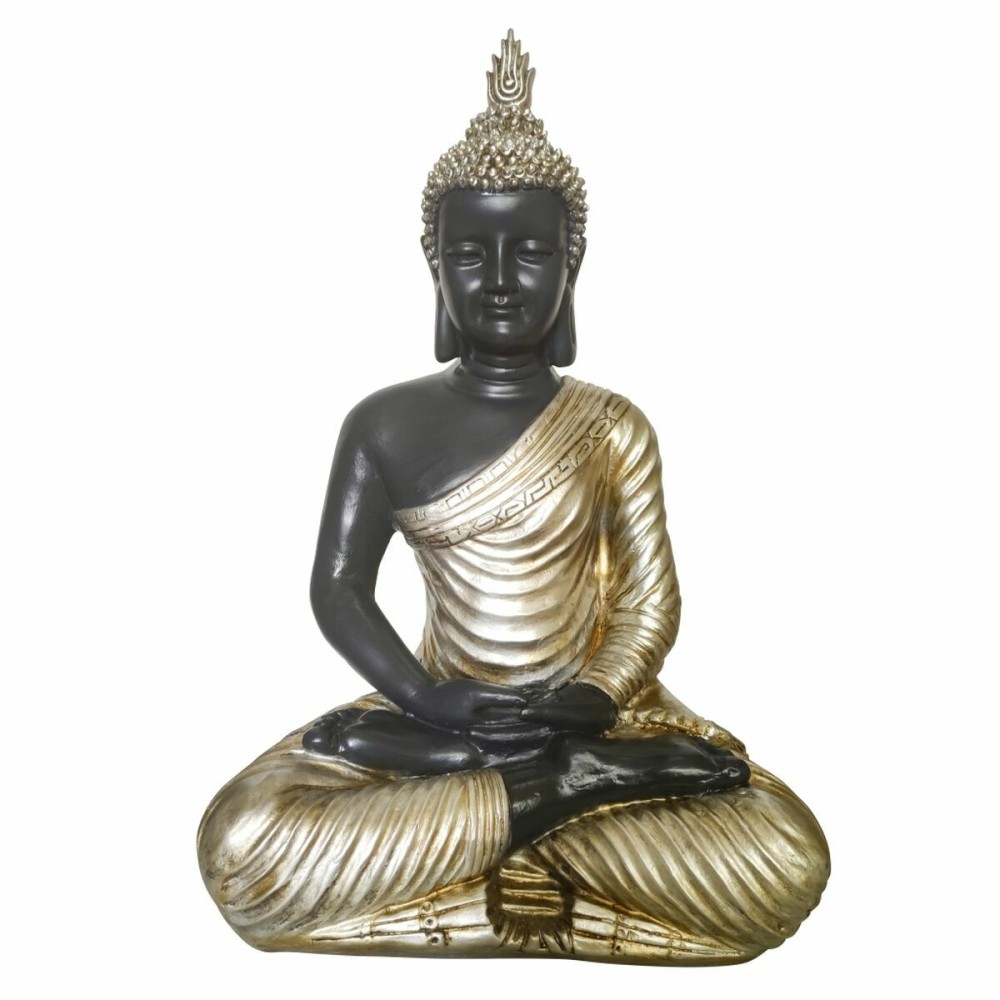 Deko-Figur DKD Home Decor Gold Buddha 31 x 22 x 49 cm