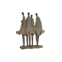 Deko-Figur DKD Home Decor Afrikanerin Harz Bunt (33,5 x 14,5 x 41 cm)