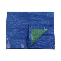 Protective Tarpaulin EDM 74996 Blue 90 g/m² 10 x 15 m