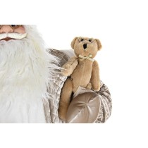 Decoration DKD Home Decor Father Christmas Grey PVC 60 x 50 x 124 cm