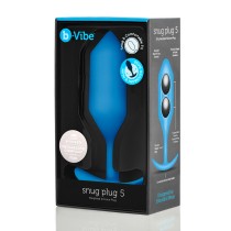 Vibrierender Analplug B-Vibe 5 Blau