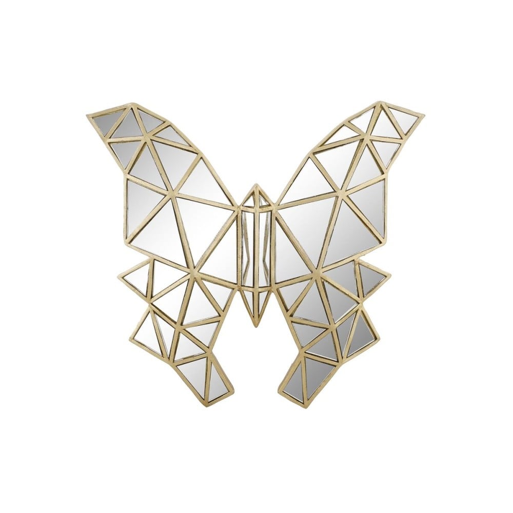 Decorative Figure DKD Home Decor 29,5 x 4 x 28,5 cm Golden Butterfly