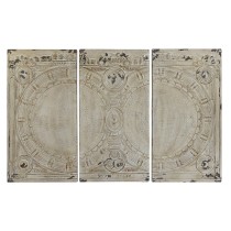 Wall Decoration DKD Home Decor Beige Neoclassical 178 x 4 x 112 cm (3 Pieces)