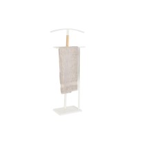 porte-manteaux DKD Home Decor Naturel Bois Acier Blanc (48 x 20 x 106,5 cm)