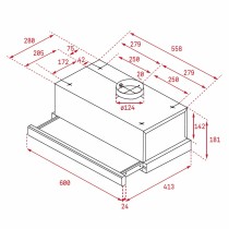 Hotte standard Teka TL6420.2WH Blanc