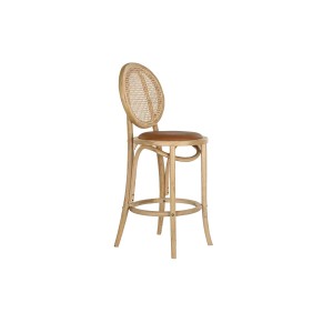 Tabouret DKD Home Decor Multicouleur Naturel Marron Clair 43 x 43 x 108 cm