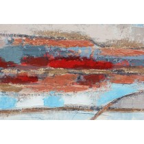 Painting DKD Home Decor 140 x 2,8 x 70 cm Abstract Modern (2 Units)