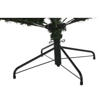 Sapin de Noël DKD Home Decor Lumière LED Vert Métal Polyéthylène 130 x 130 x 218 cm