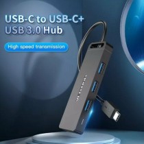 Hub USB Vention TGTBB Schwarz