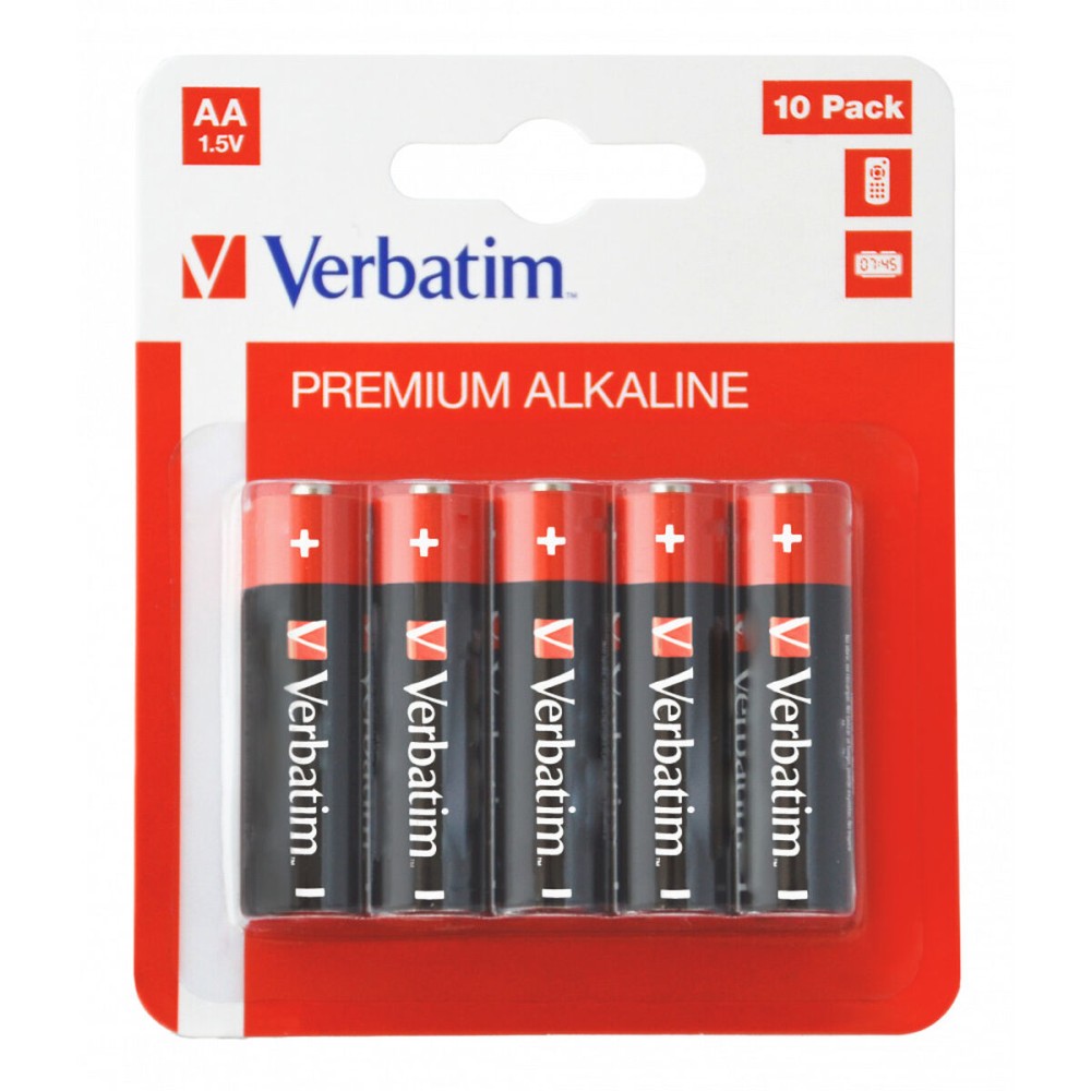 Batteries Verbatim Pilas alcalinas AA 1,5 V