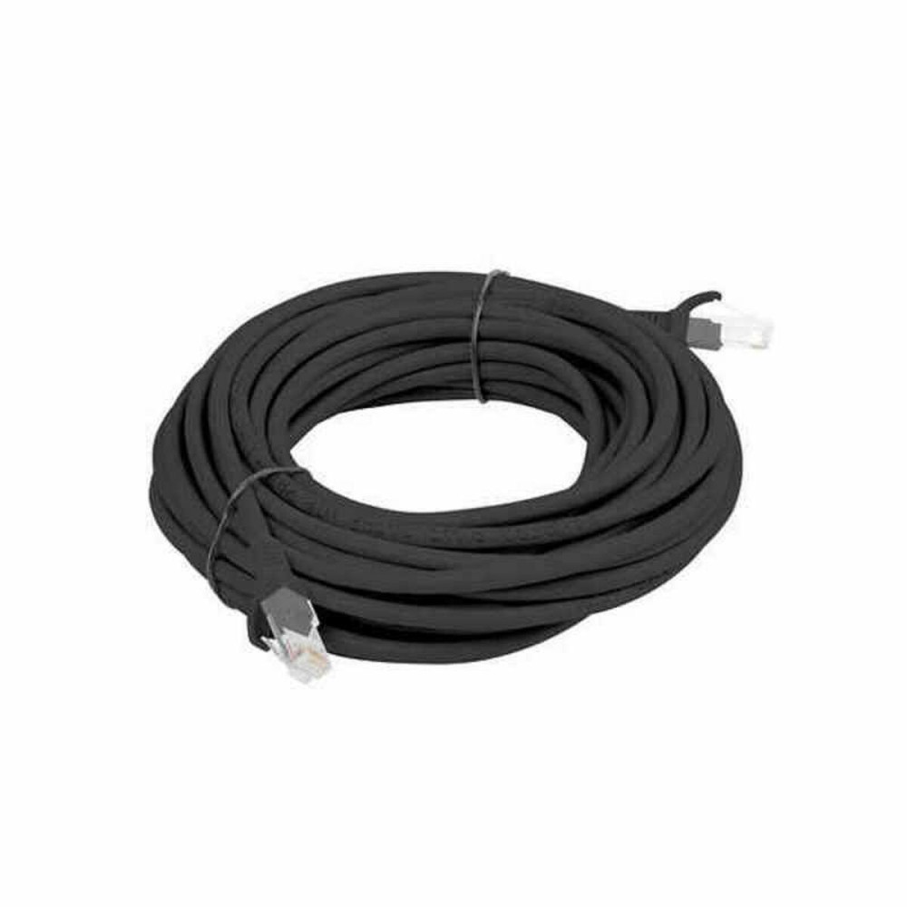 UTP starres Netzwerkkabel der Kategorie 6 Lanberg PCU6-10CC-0500-BK Schwarz 5 m