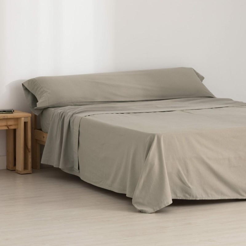 Jeu de draps SG Hogar Taupe Lit king size