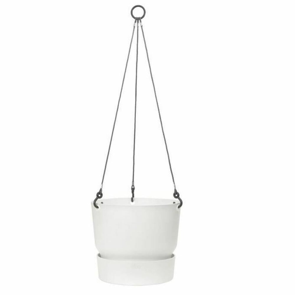 Jardinière suspendue Elho Greenville Blanc Plastique Ø 23,9 x 20,3 cm