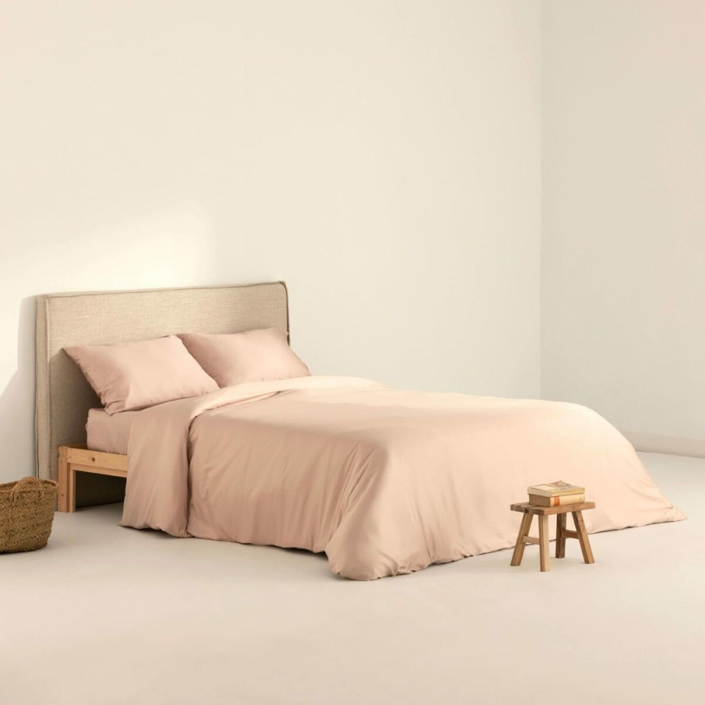 Housse de Couette SG Hogar Rose 300 Fils 200 x 200 cm