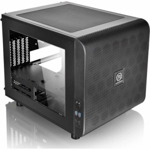 Boîtier Demi Tour Mini ITX THERMALTAKE Core V21 Noir