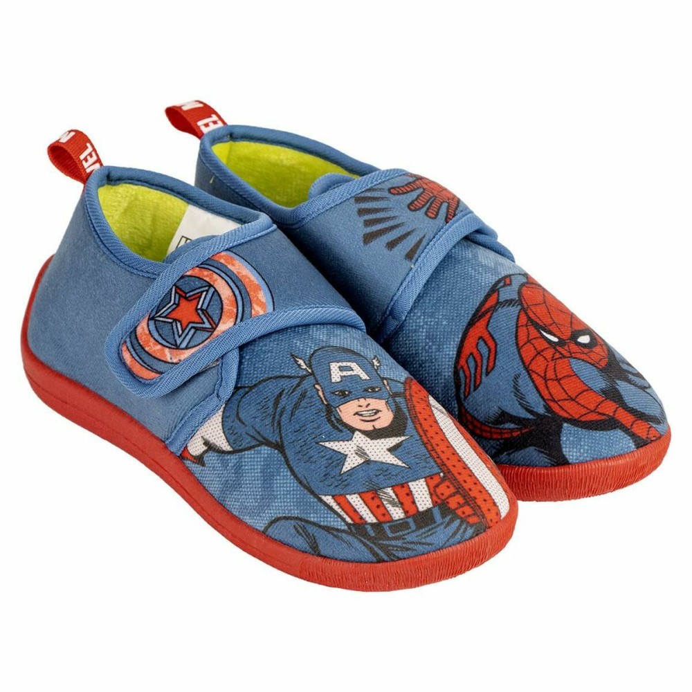 Hausschuhe Marvel Velcro Dunkelblau