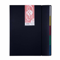 Organiser Folder Grafoplas In & Out Black