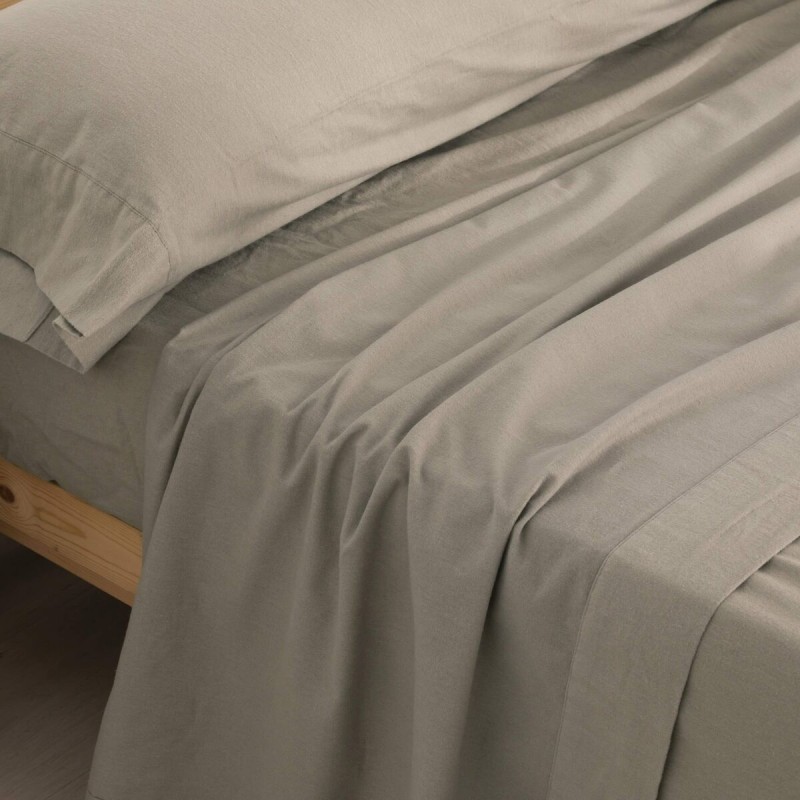 Jeu de draps SG Hogar Taupe Lit 1 persone