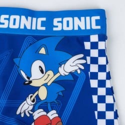 Jungen-Badeshorts Sonic Dunkelblau