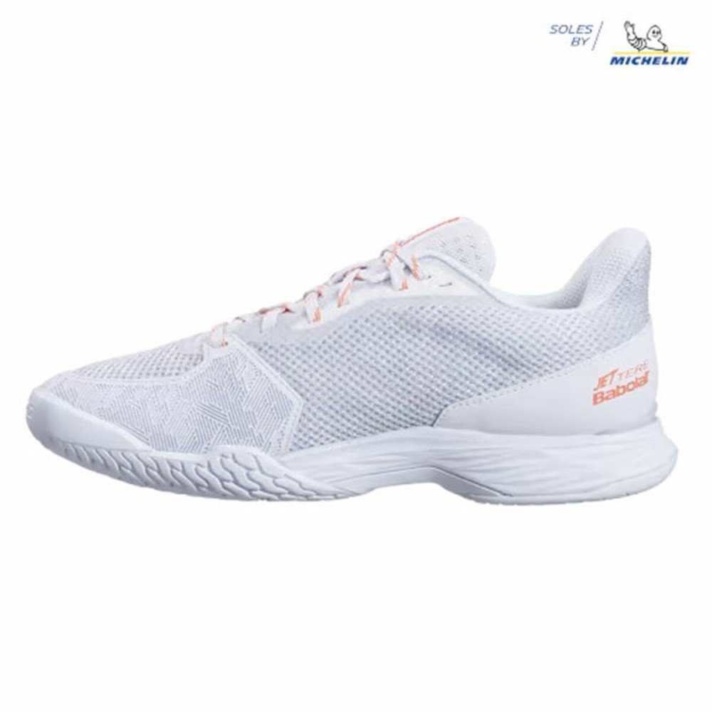 Chaussures de Padel pour Adultes Babolat Jet Tere Clay 42832 Blanc