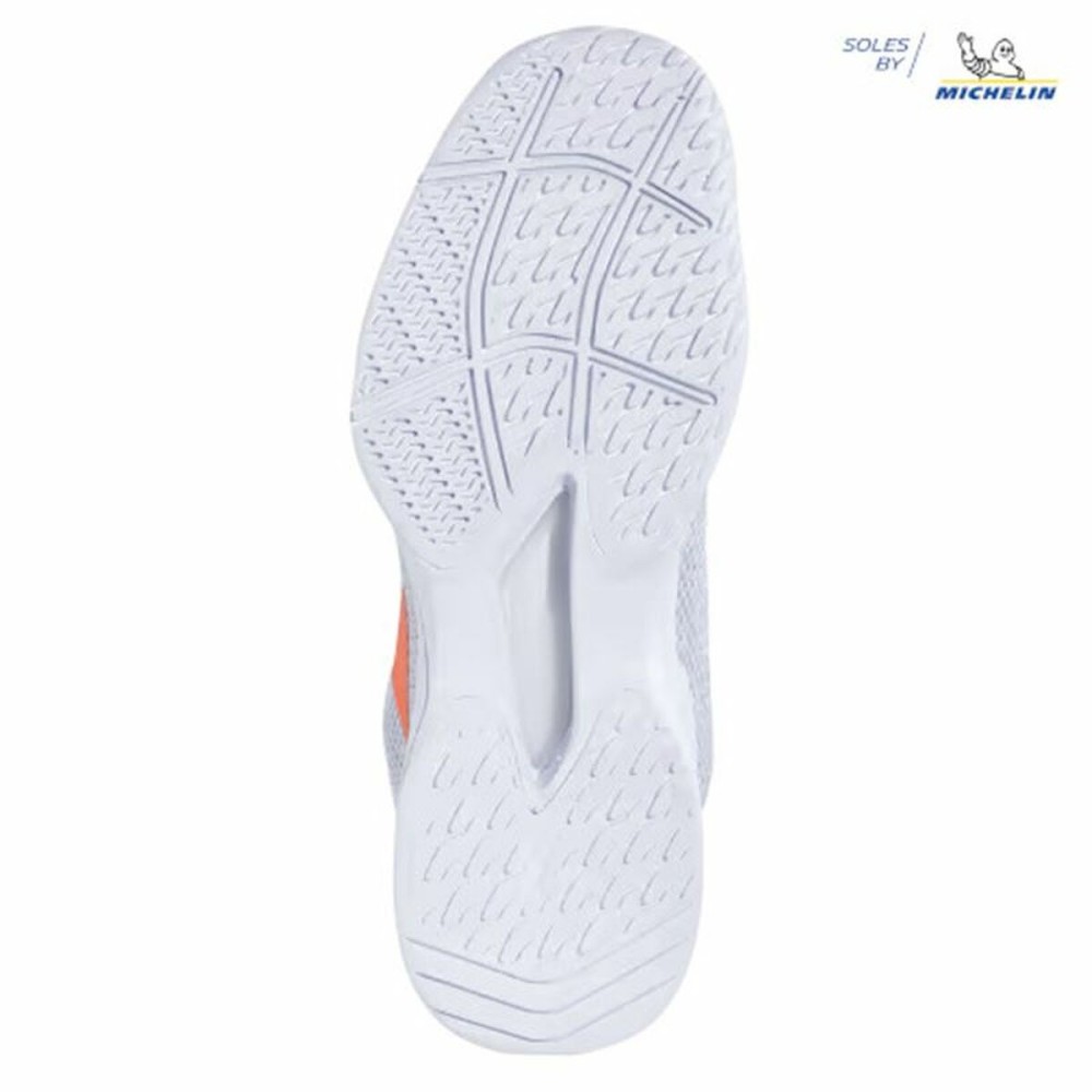 Chaussures de Padel pour Adultes Babolat Jet Tere Clay 42832 Blanc