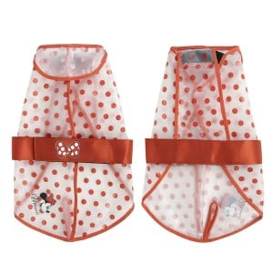 Imperméable pour Chien Minnie Mouse Rouge L