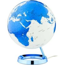 Globe with Light Atmosphere Light & Colour Blue Plastic Ø 30 cm